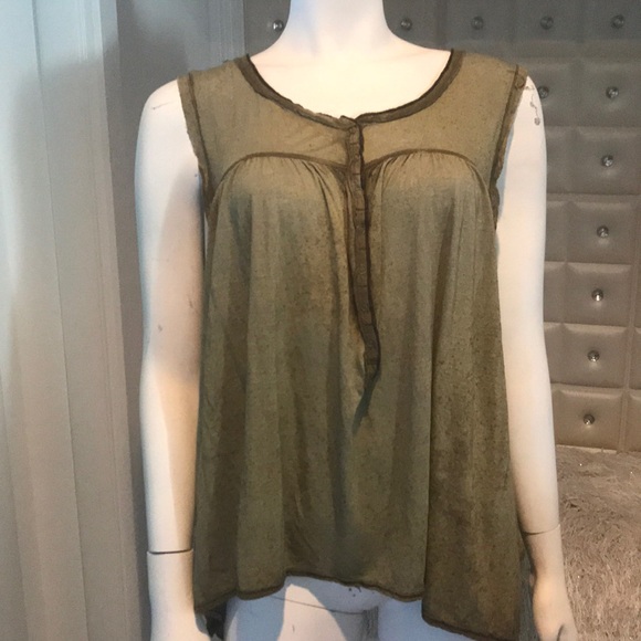 Free People Tops - Free People Olive Tank